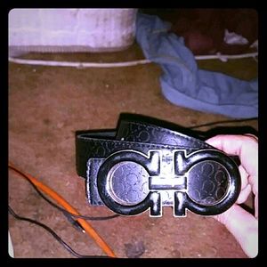 Ferragamo belt men